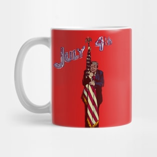 Trump July 4th independence day Mug